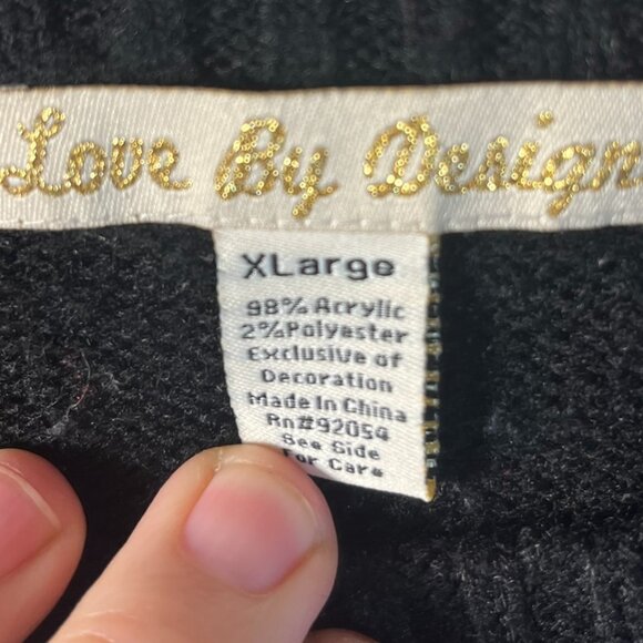 Christmas Cat Sweater  XL - Picture 3 of 4